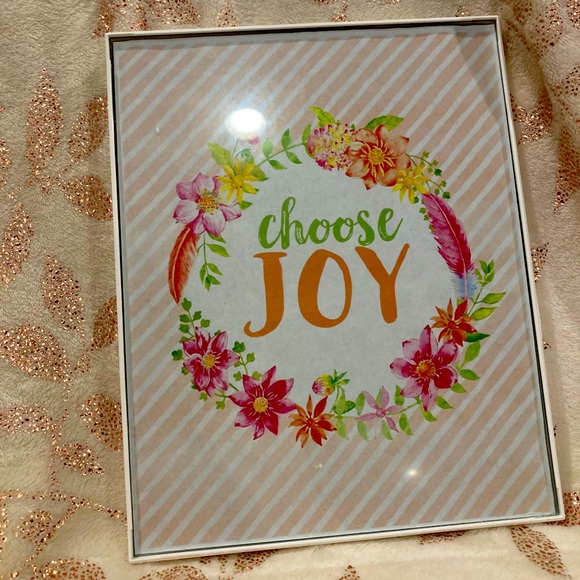 Choose Joy Wall Art - Picture 1 of 2